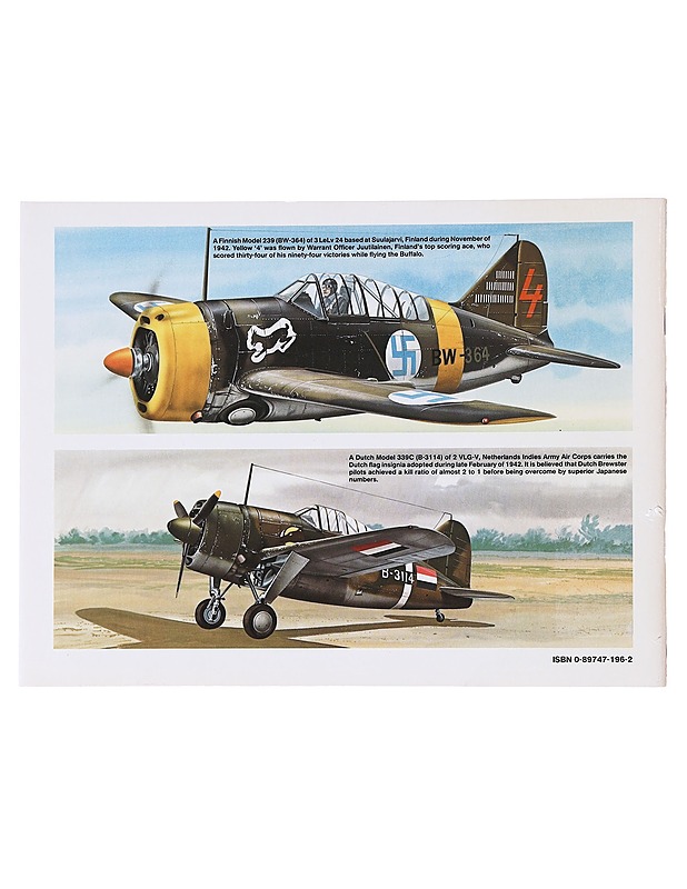 F2A Buffalo in action - Jim Maas - Harrastekirjat - 10105600353 - 1