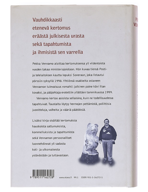Pekka, posti ja Sonera : kertomus tosielämästä - Pekka Vennamo - Elämäkerrat ja muistelmat - 10105600364 - 1