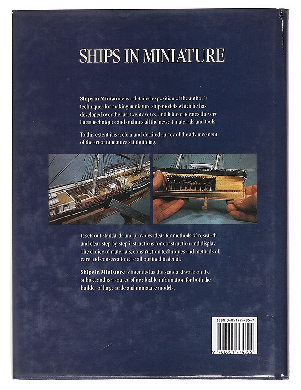 Ships in miniature : A new manual for modelmakers - Lloyd McCaffery - Tietokirjat ja oppaat - 10105600359 - 1