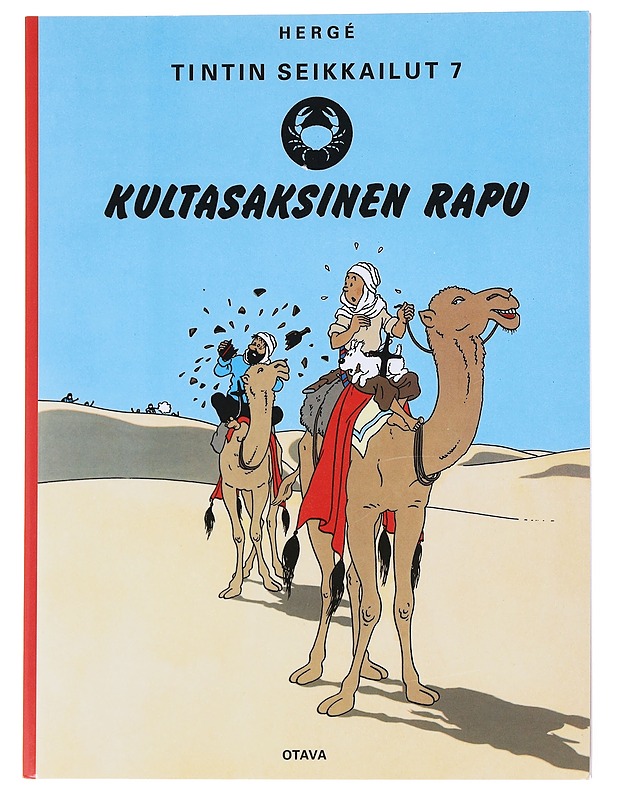 Kultasaksinen rapu - Hergé, 1907-1983 - Sarjakuvat - 10105600378 - 0