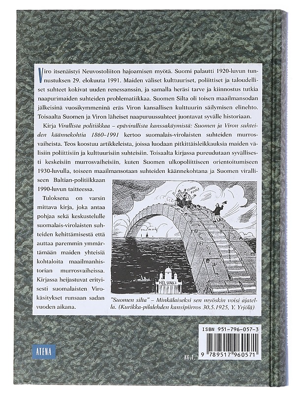 Virallista politiikkaa - Heikki Roiko-Jokela - Historiakirjat - 10105600381 - 1