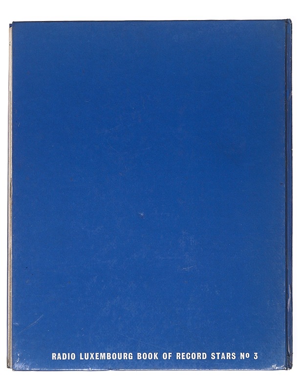 The Official Radio Luxembourg Book of Record Stars No. 3 -vuosikirja - Morris, Marcus - Musiikki- ja elokuvakirjat - 10105600405 - 1