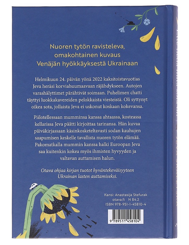 Ette tiedä mitä sota on - Skaletska, Jeva - Elämäkerrat ja muistelmat - 10105600411 - 1