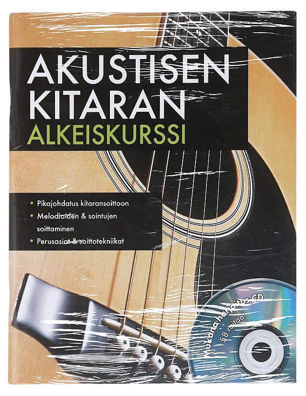 Akustisen kitaran alkeiskurssi : mukana harjoitus-CD - Walter, Frank - Musiikki- ja elokuvakirjat - 10105600416 - 0