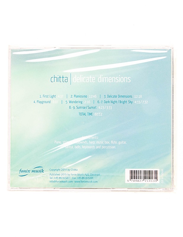 Chitta : Delicate Dimensions - CD - CD-levyt - 10105600422 - 1