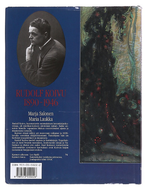 Rudolf Koivu 1890-1946 - Marja Salonen & Marja Laukka - Taide- ja kulttuurikirjat - 10105600454 - 1