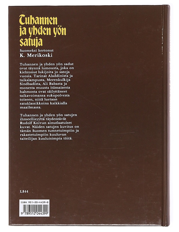 Tuhannen ja yhden yön satuja - Merikoski, K. - Lastenkirjat - 10105600469 - 1