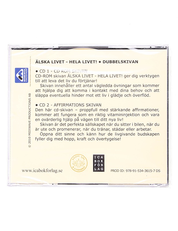 Älska livet : hela livet! ; Niclas Thörn & Ewa Forkélius - CD - CD-levyt - 10105600473 - 1