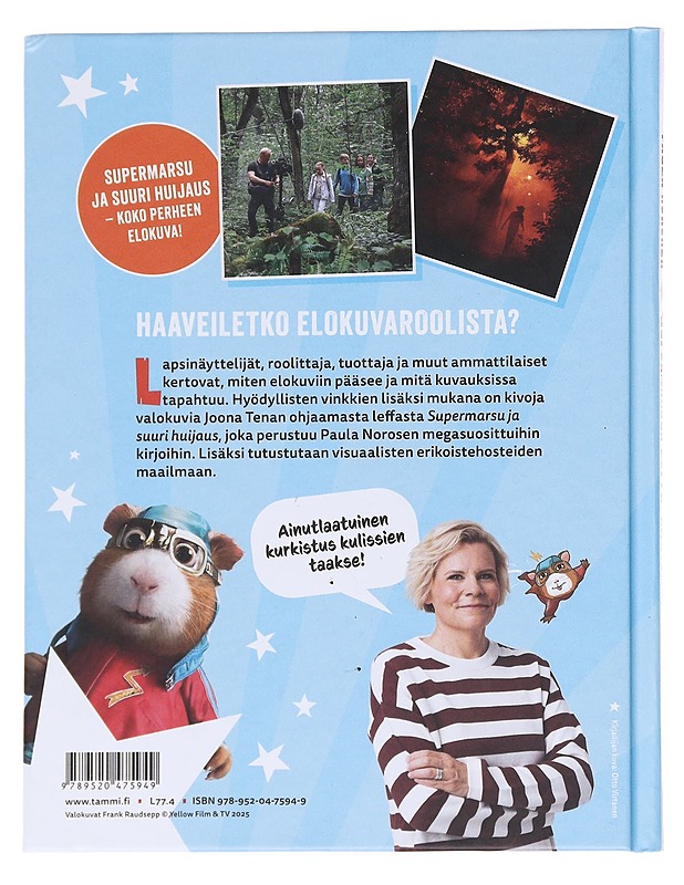 Supermarsun leffa-akatemia - Noronen, Paula - Lastenkirjat - 10105600475 - 1