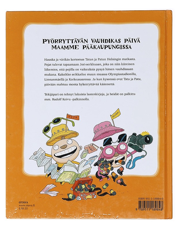 Tatu ja Patu Helsingissä - Havukainen, Aino - Lastenkirjat - 10105600526 - 1