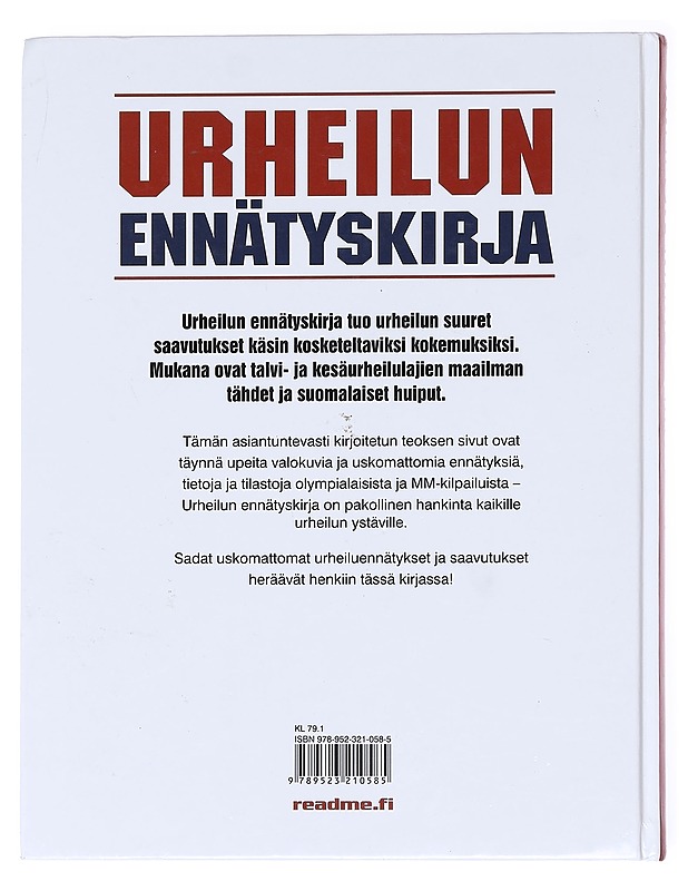 Urheilun ennätyskirja - Radnedge, Keir - Harrastekirjat - 10105600534 - 1
