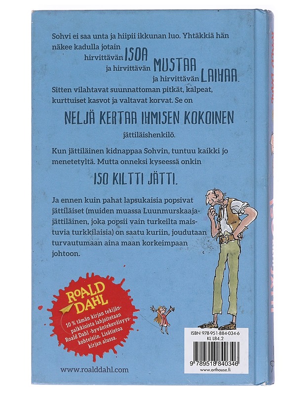 Iso kiltti jätti - Dahl, Roald - Lastenkirjat - 10105600564 - 1