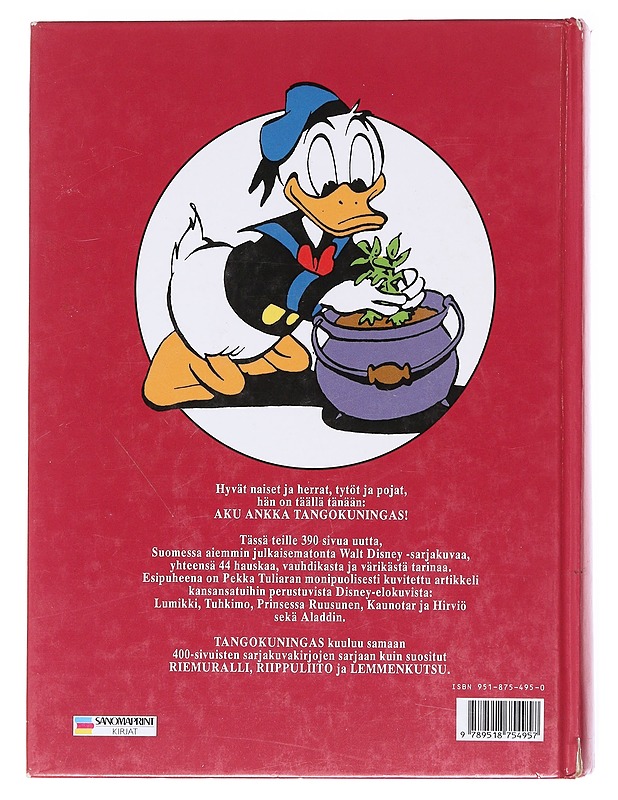 Aku Ankka / tangokuningas - Walt Disney - Sarjakuvat - 10105600584 - 1
