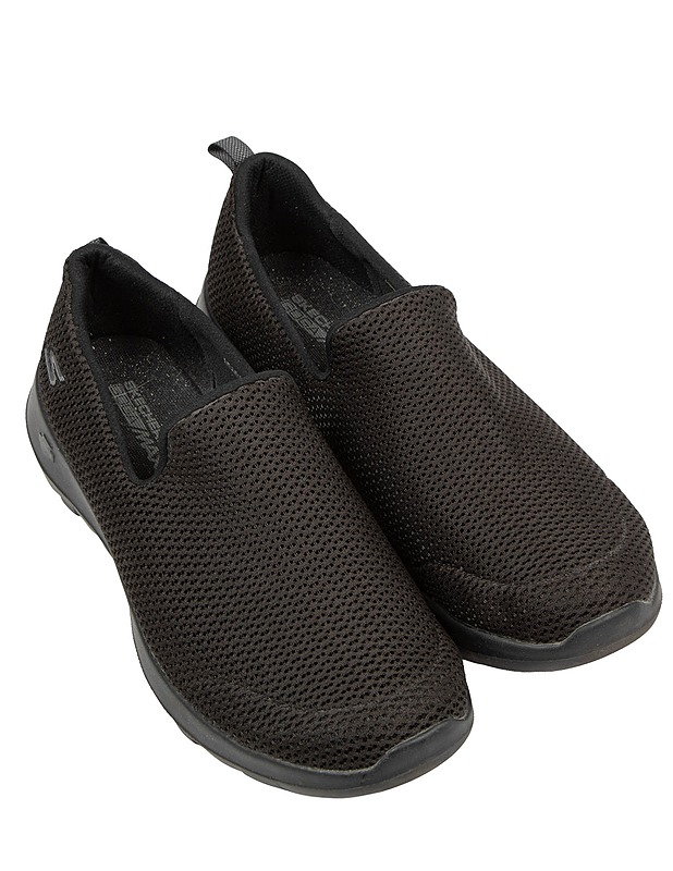 SKECHERS mustat kävelykengät, 41 - Miesten kävelykengät ja sandaalit - 10105600607 - 0