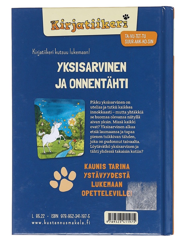 Yksisarvinen ja onnentähti - Moser, Annette - Lastenkirjat - 10105600640 - 1