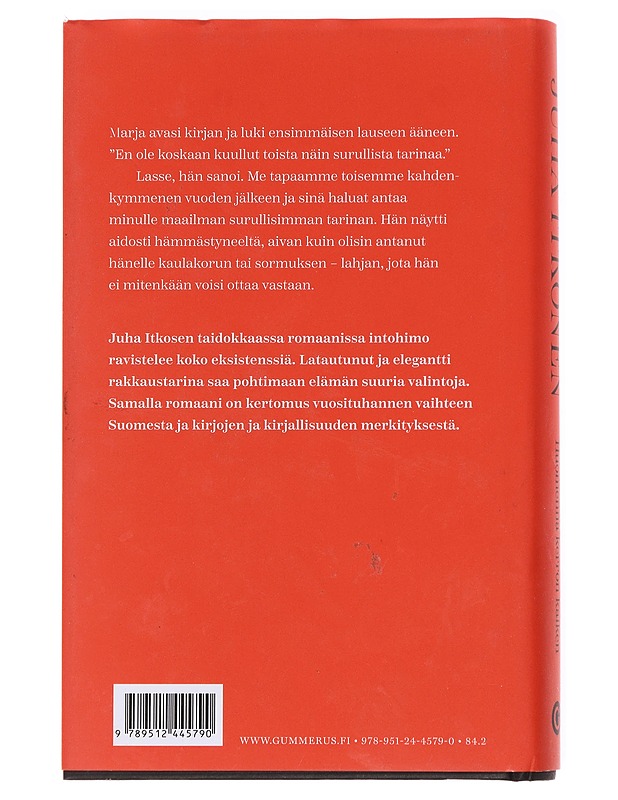 Huomenna kerron kaiken - Juha Itkonen - Romaanit ja novellit - 10105600680 - 1