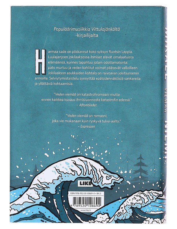 Veden viemää - Niemi, Mikael - Romaanit ja novellit - 10105600718 - 1