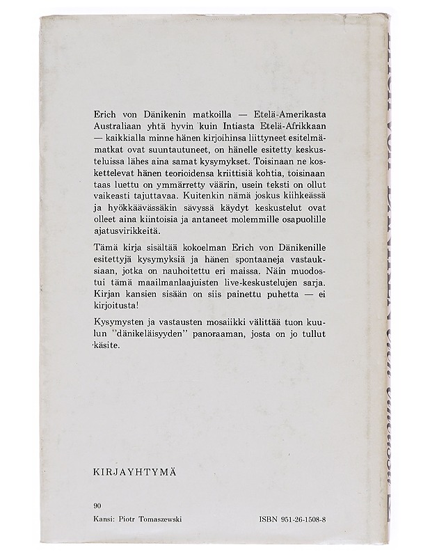 Olen oikeassa! - Däniken, Erich Von - Tietokirjat ja oppaat - 10105600727 - 1