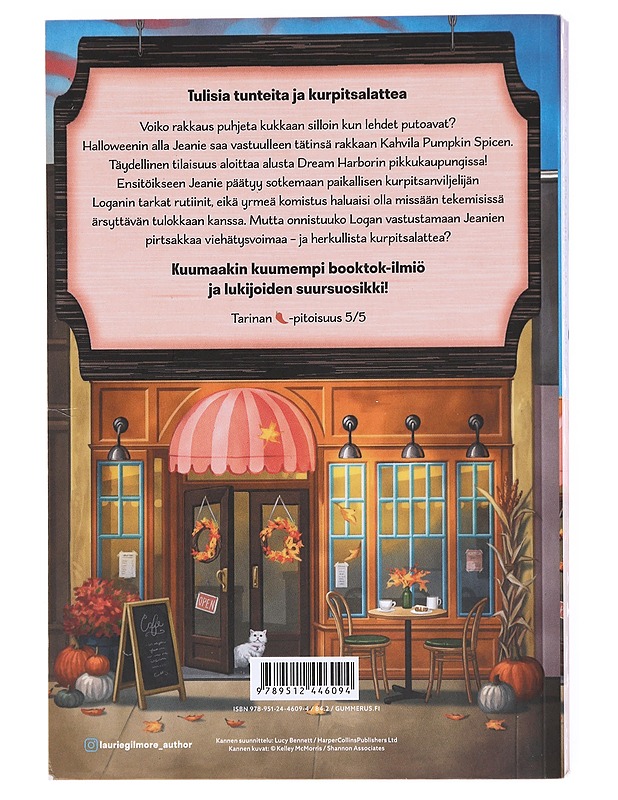 Kahvila Pumpkin Spice - Gilmore, Laurie - Romaanit ja novellit - 10105600751 - 1