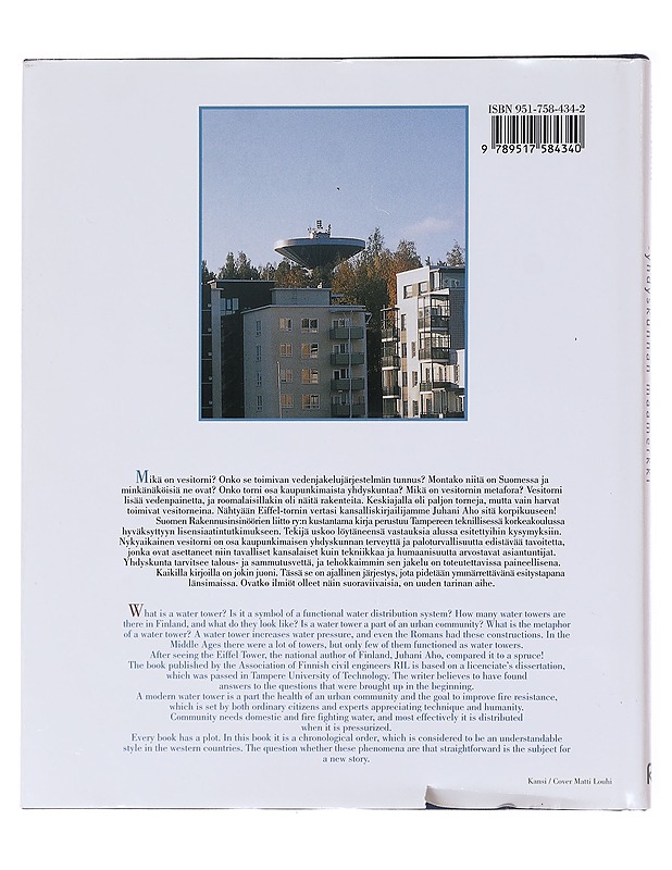 Vesitorni : yhdyskunnan maamerkki = Water Tower - landmark of the community - Asola, Ismo - Tietokirjat ja oppaat - 10105600793 - 1