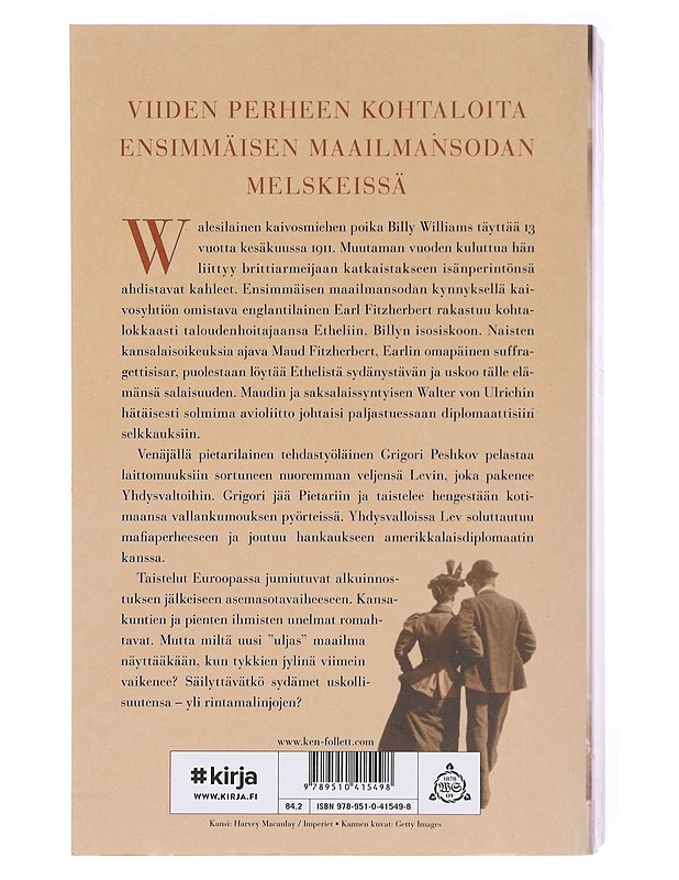 Kun suuret sortuvat - Follett, Ken - Historiakirjat - 10105600834 - 1