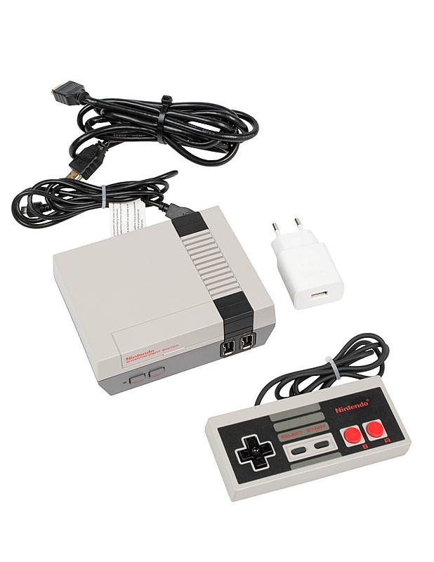 NINTENDO NES Classic Mini -konsoli ja ohjain  - Konsolit ja konsolipelit - 10105600880 - 0