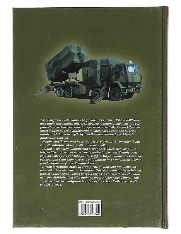 Puolustusvoimien moottoriajoneuvot / 1960-2000 - Mäkipirtti, Markku - Tietokirjat ja oppaat - 10105600875 - 1
