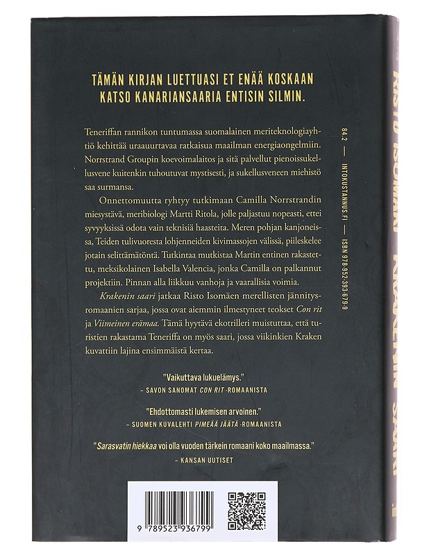 Krakenin saari - Risto Isomäki - Romaanit ja novellit - 10105600886 - 1