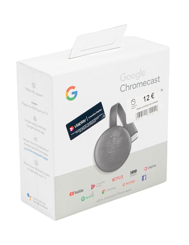 GOOGLE Cromecast  - Muu elektroniikka - 10105600897 - 0