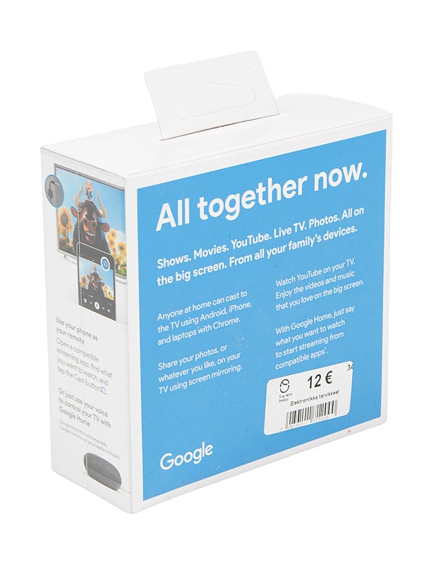 GOOGLE Cromecast  - Muu elektroniikka - 10105600897 - 1