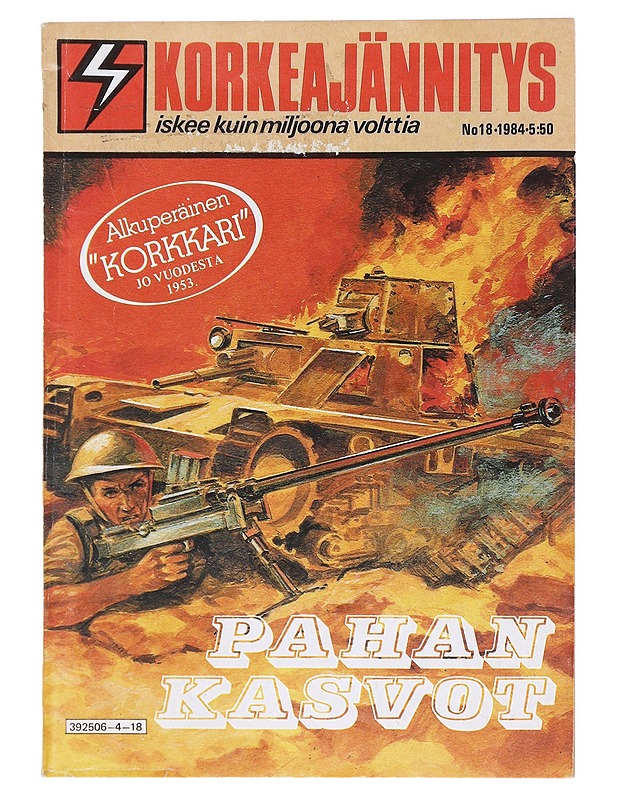 Korkeajännitys No.18/1984 - Sarjakuvat - 10105600903 - 0