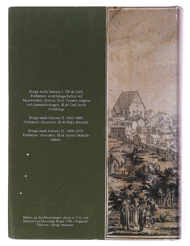 Borgå stads historia / 2 1602-1809 - Ilkka Mäntylä - Historiakirjat - 10105600905 - 1