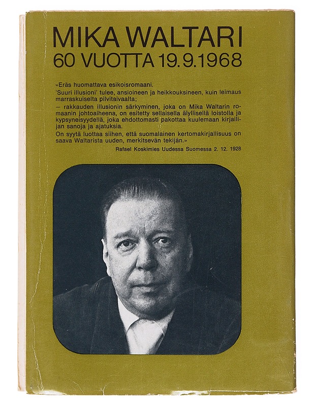 Suuri illusioni - Mika Waltari - Romaanit ja novellit - 10105600910 - 1