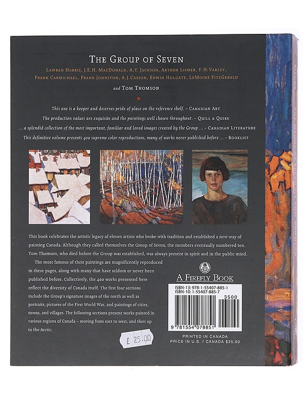 The Group of Seven and Tom Thomson - Silcox, David P. - Taide- ja kulttuurikirjat - 10105600942 - 1