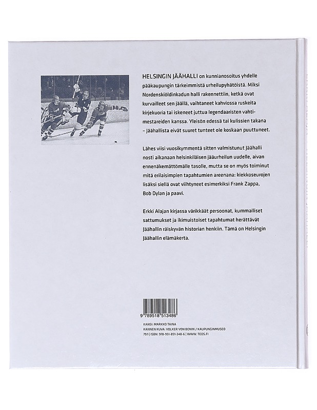 Helsingin Jäähalli - Erkki Alaja - Historiakirjat - 10105600957 - 1