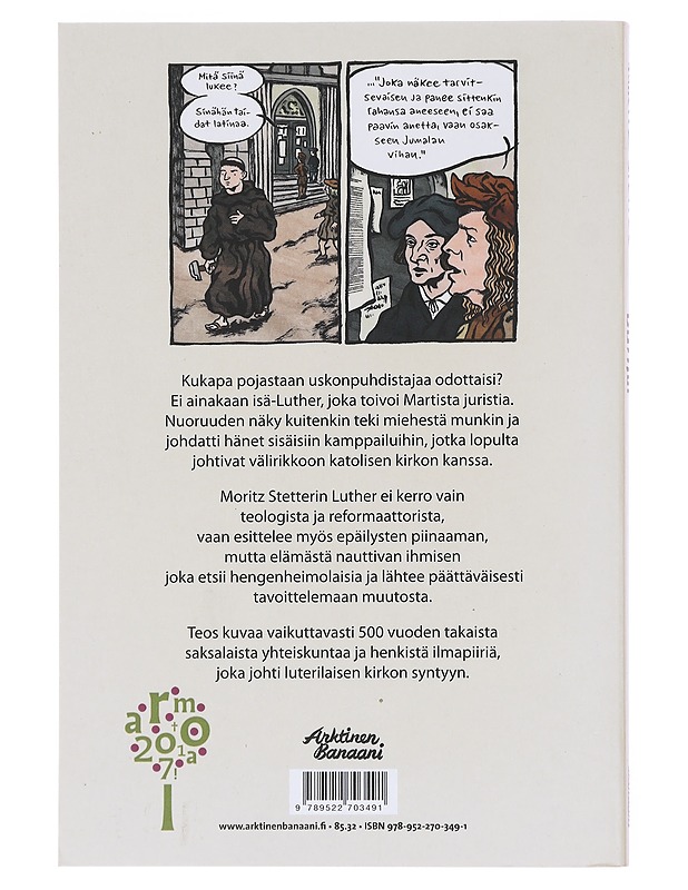 Luther - Moritz Stetter - Sarjakuvat - 10105600966 - 1