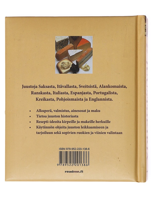 Syötävän hyvä juustokirja / valmistus, alkuperä, tyypit, maku - Iburg, Anne - Tietokirjat ja oppaat - 10105600972 - 1