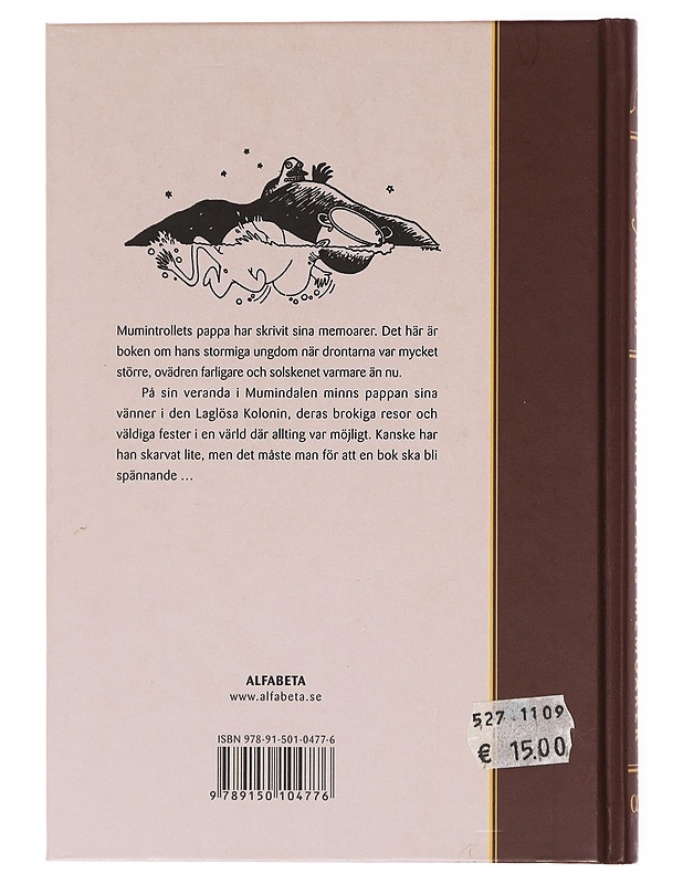 Muminpappans memoarer - Tove Jansson - Lastenkirjat - 10105600982 - 1
