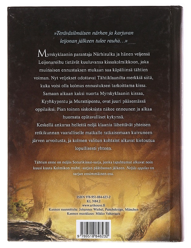 Neljäs oppilas - Erin Hunter - Romaanit ja novellit - 10105601018 - 1