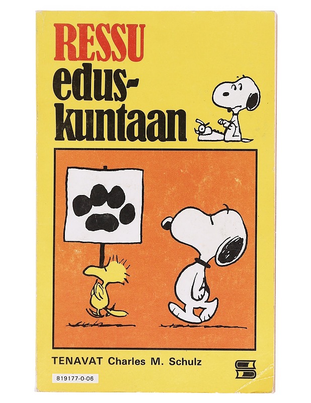 Ressu eduskuntaan - Charles M. Schulz - Sarjakuvat - 10105601020 - 0