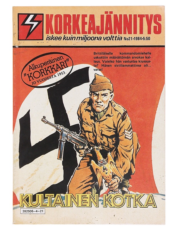 Korkeajännitys No.21/1984 - Sarjakuvat - 10105601026 - 0