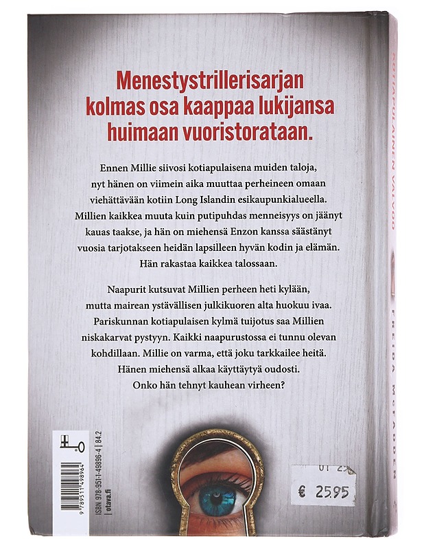 Kotiapulainen valvoo - McFadden, Freida - Romaanit ja novellit - 10105601033 - 1