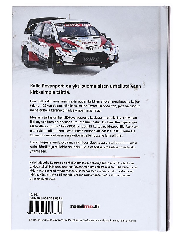 Kalle Rovanperä, mestarin tarina - Juha Kanerva - Elämäkerrat ja muistelmat - 10105601049 - 1