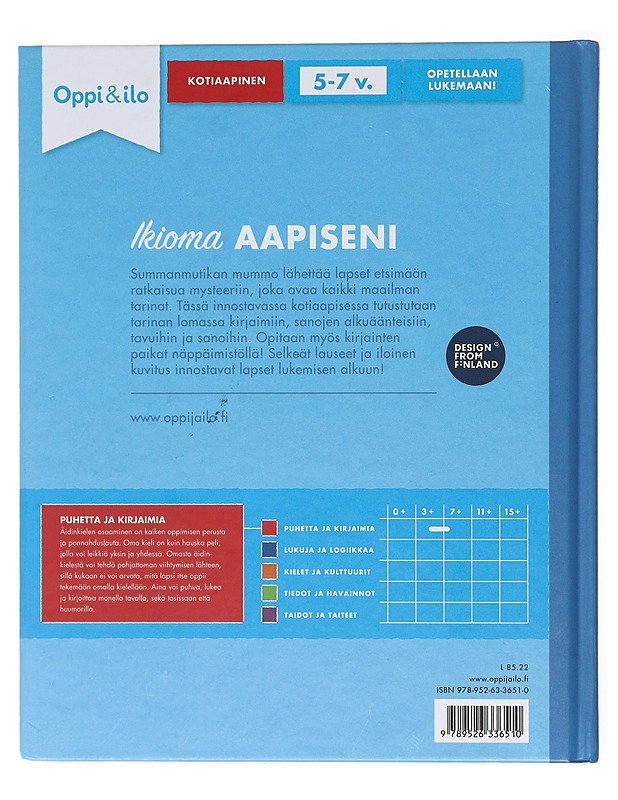 Ikioma aapiseni - Hämäläinen, Maisa - Lastenkirjat - 10105601077 - 1
