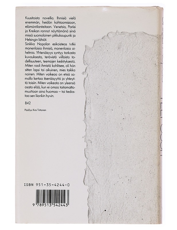 Teepussit / kuusitoista novellia - Sinikka Nopola - Romaanit ja novellit - 10105601095 - 1