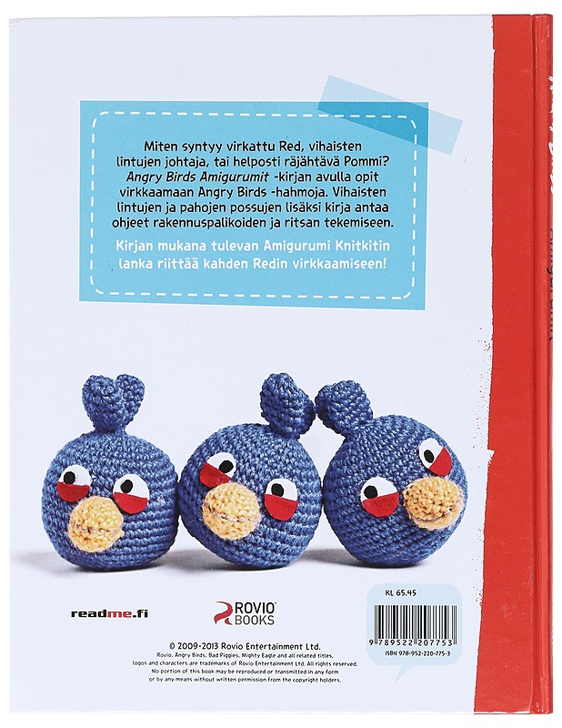 Angry Birds amigurumit - Hiltunen, Elina - Tietokirjat ja oppaat - 10105601108 - 1