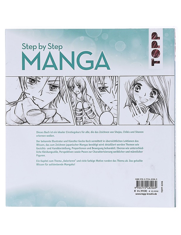 Manga Step by Step - Keck, Gecko - Tietokirjat ja oppaat - 10105601109 - 1