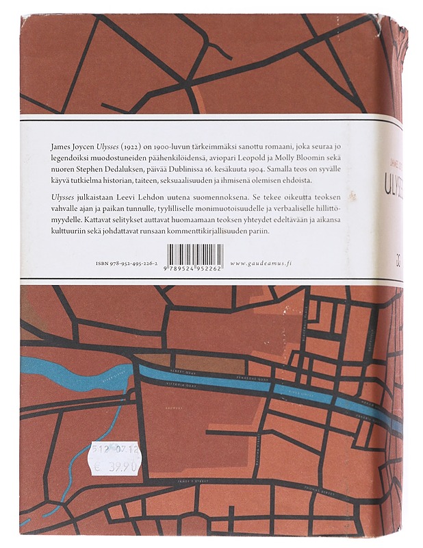 Ulysses - Joyce, James - Romaanit ja novellit - 10105601117 - 1