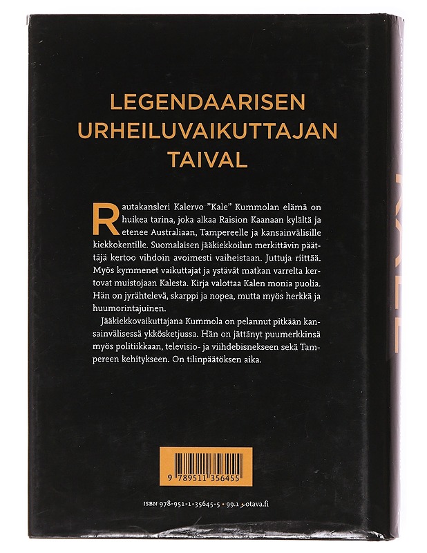 Kale : rautakansleri - Jari Korkki - Elämäkerrat ja muistelmat - 10105601148 - 1
