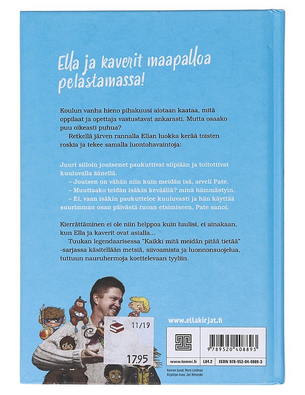 Ella ja kaverit hiilijalanjäljillä - Parvela, Timo - Lastenkirjat - 10105601197 - 1